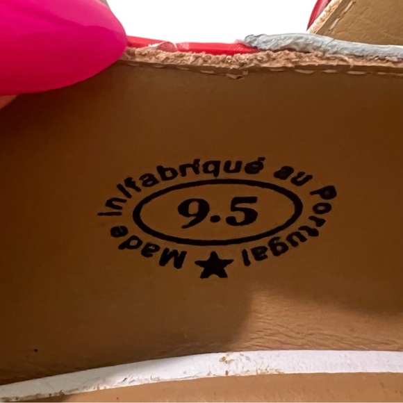 John Fluevog Red Floral Felicity Vintage Inspired Mary Janes Sz 9.5 (No BOX) - Picture 12 of 13